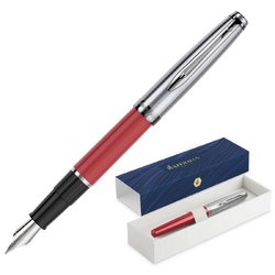 Ручка перьевая Waterman Embleme Red синяя (артикул производителя 2100404)